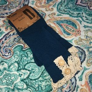 Knee high boot socks